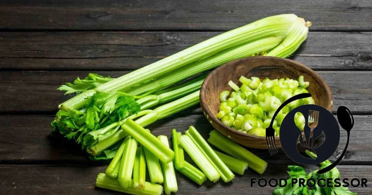 How To Chop Celery In Food Processor?