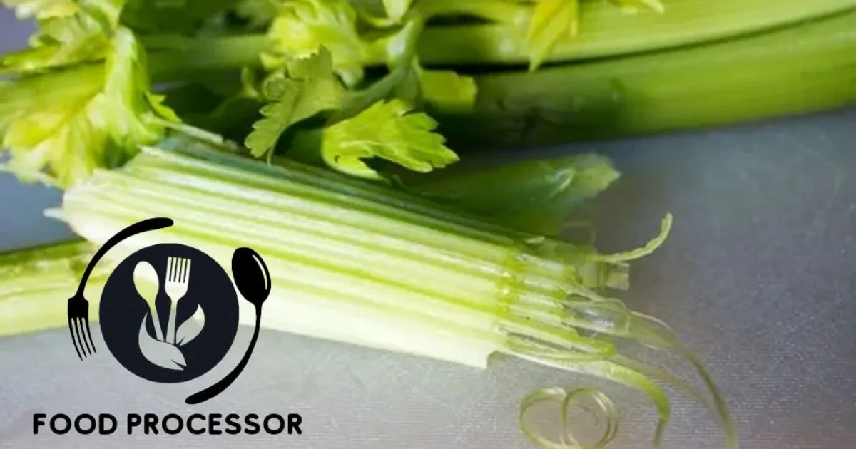 Celery's Stringy Texture Makes It Tricky To Process