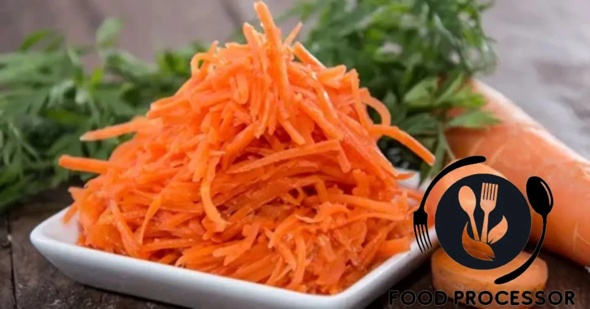 How To Grate Carrots In Food Processor?