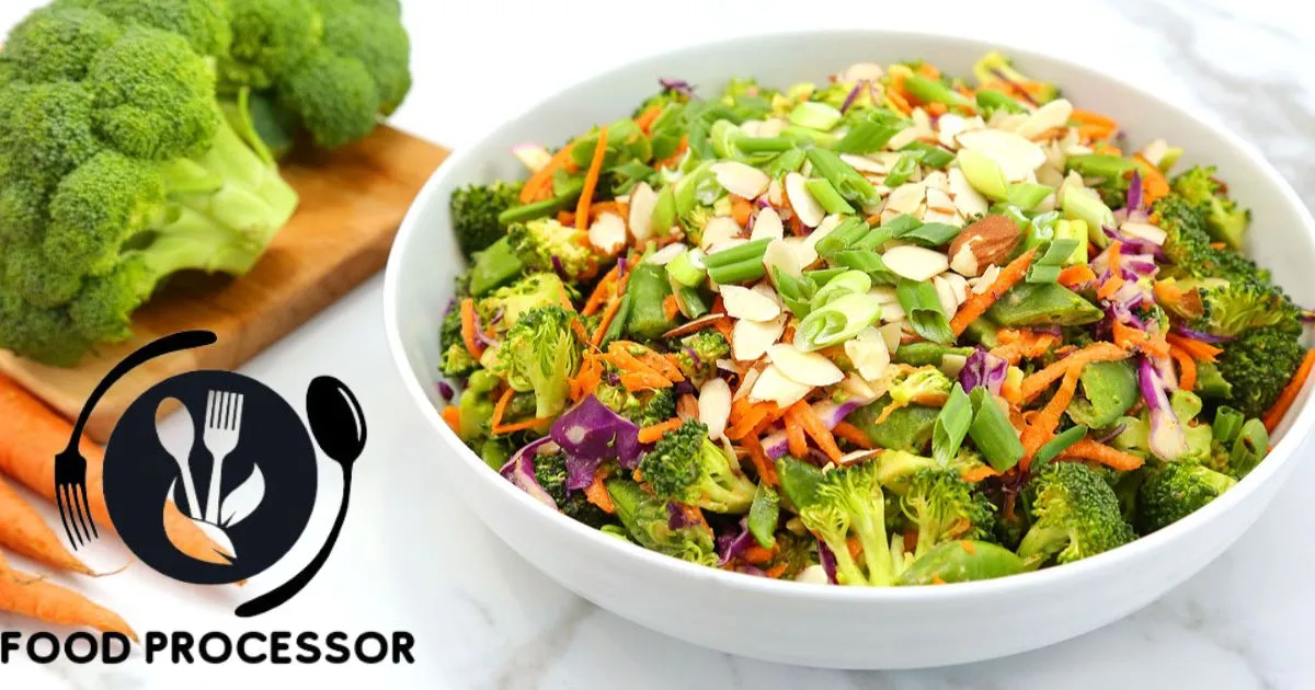 How To Make Broccoli Slaw With Meals Processor?