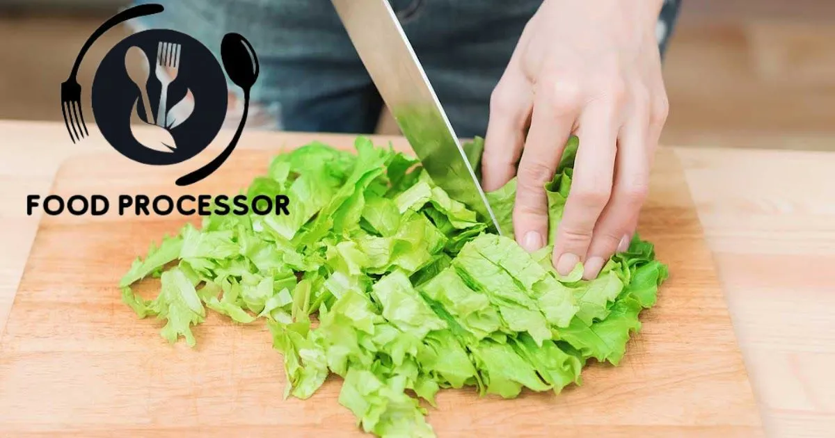 How To Shred Lettuce With A Food Processor?