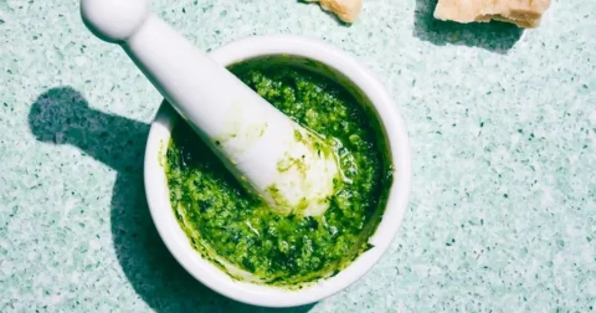 Mortar and Pestle Your Way to Homemade Pesto